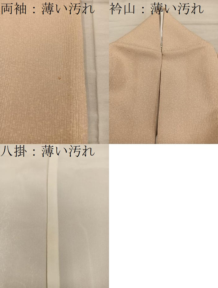 平和屋着物■訪問着　刺繍　風景花文　暈し染め　正絹　逸品　BAAY0055mz