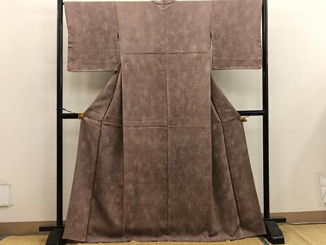 平和屋着物■上質な小紋　作家物　霞文　正絹　逸品　BAAY0058mz