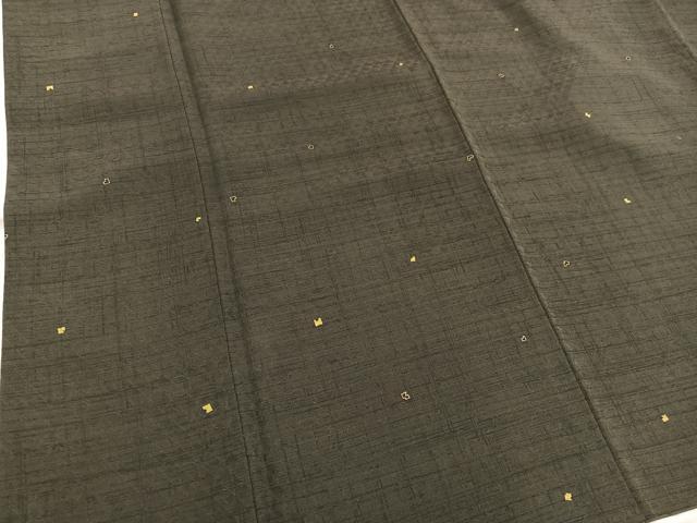 平和屋着物●上質な小紋　箔散らし文　正絹　逸品　BAAY0070mz