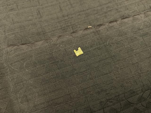 平和屋着物●上質な小紋　箔散らし文　正絹　逸品　BAAY0070mz