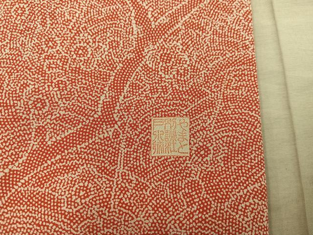 平和屋着物■江戸小紋　扇面枝梅文　やまと誂製　正絹　逸品　BAAY0071mz