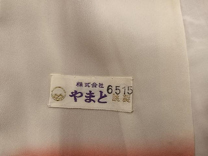 平和屋着物■江戸小紋　扇面枝梅文　やまと誂製　正絹　逸品　BAAY0071mz