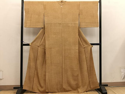 平和屋着物●江戸小紋　木下正夫　寄せ小紋柄　正絹　逸品　BAAY0079mz