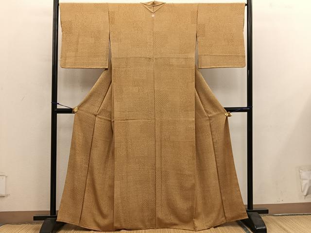 平和屋着物●江戸小紋　木下正夫　寄せ小紋柄　正絹　逸品　BAAY0079mz