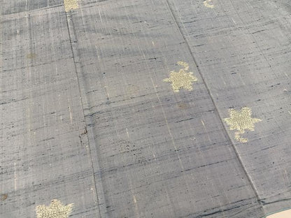 平和屋着物■上質な紬　楓文　正絹　逸品　BAAY0087mz