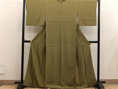 平和屋着物■江戸小紋　小花尽くし　正絹　逸品　BAAY0088mz