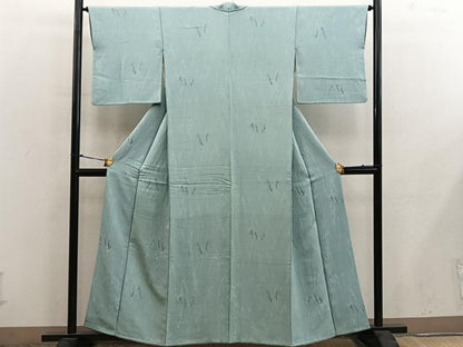 平和屋着物■上質な小紋　正絹　逸品　BAAY0103mz