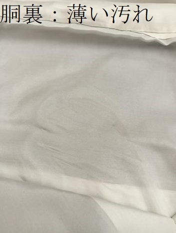 平和屋着物■上質な紬　100亀甲　亀甲間道　正絹　逸品　BAAY0104mz