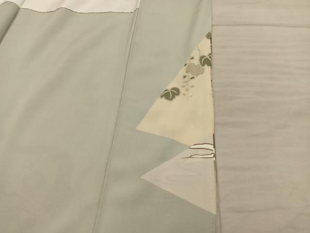 平和屋着物■豪華色留袖　作家物　駒刺繍　飛鶴花文　暈し染め　金彩　正絹　逸品　BAAY0126mz