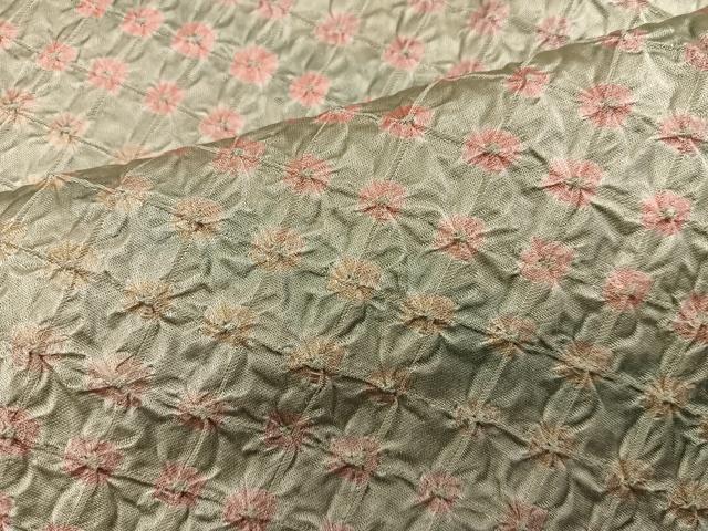 平和屋着物■上質な小紋　総絞り　正絹　逸品　BAAY0142mz