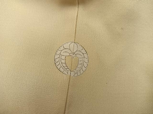 平和屋着物●訪問着　刺繍　草花文　金彩　正絹　逸品　BAAY0144mz