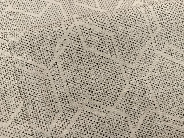 平和屋着物■上質な紬　亀甲文　正絹　逸品　BAAY0151mz