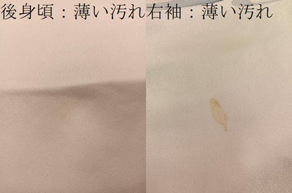 平和屋着物■訪問着　御所車花文　暈し染め　金彩　正絹　逸品　BAAY0170mz