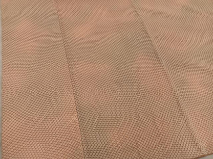 平和屋着物■上質なお召　鹿の子文様　暈し染め　正絹　逸品　BAAY0176mz