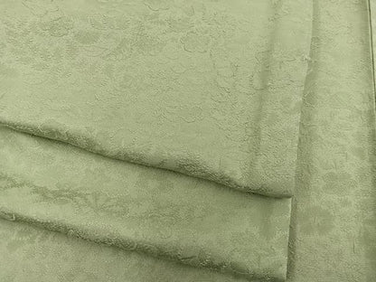平和屋着物●上質な色無地　草花地紋　木蘭色　　正絹　逸品　BAAY0180mz