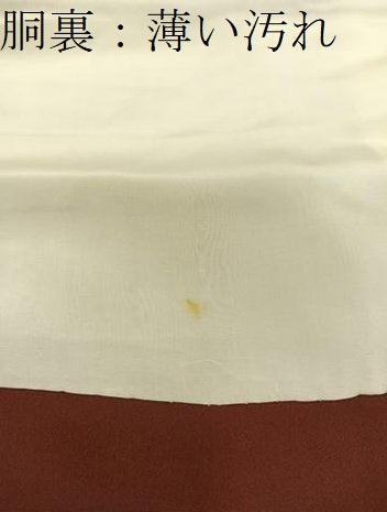 平和屋着物■上質な小紋　花間道　正絹　逸品　BAAY0186mz