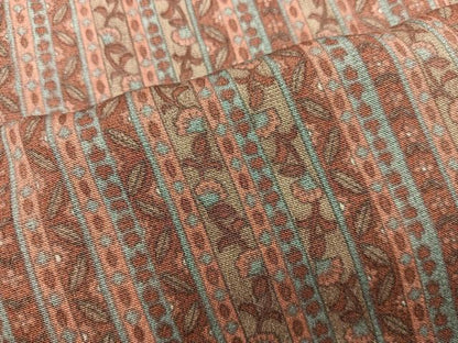 平和屋着物■上質な小紋　花間道　正絹　逸品　BAAY0186mz
