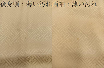 平和屋着物■訪問着　総刺繍　スワトウ刺繍　草花丸文　正絹　逸品　BAAY0210mz