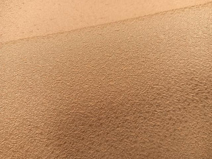 平和屋着物●上質な色無地　霞地紋　萱草色　銀座おゝぎ屋扱い　正絹　逸品　BAAY0212mz