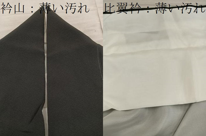 平和屋着物■豪華黒留袖　作家物　花鳥文　金彩　正絹　逸品　BAAY0217mz