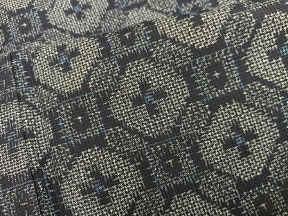 平和屋着物■本場村山大島紬　アンサンブル　蜀江文　正絹　逸品　BAAY0224mz