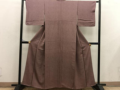 平和屋着物■江戸小紋　流水文　正絹　逸品　BAAY0236mz