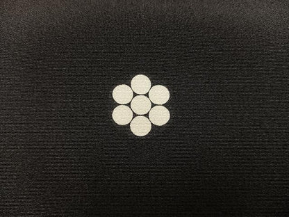 平和屋着物■豪華黒留袖　駒刺繍　御所車花文　暈し染め　金彩　正絹　逸品　BAAY0241mz