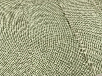 平和屋着物■大変加工の良い総絞り小紋　正絹　逸品　BAAY0320mz