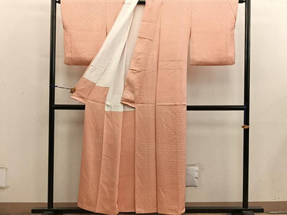平和屋着物■江戸小紋　あられ文　正絹　逸品　BAAY0322mz