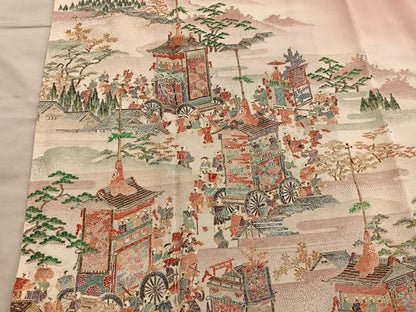 平和屋着物■豪華色留袖　作家物　古都巡行　暈し染め　金彩　正絹　逸品　BAAY0331mz