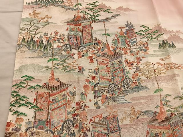 平和屋着物■豪華色留袖　作家物　古都巡行　暈し染め　金彩　正絹　逸品　BAAY0331mz