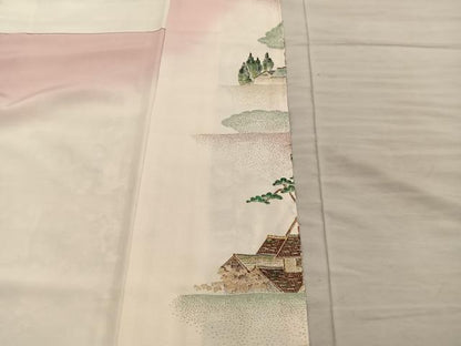 平和屋着物■豪華色留袖　作家物　古都巡行　暈し染め　金彩　正絹　逸品　BAAY0331mz