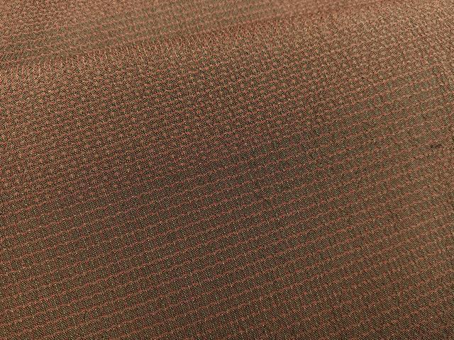 平和屋着物●上質なお召　100亀甲　流水文　伊勢丹扱い　正絹　逸品　BAAY0341mz