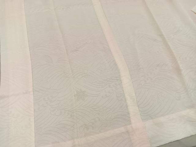 平和屋着物■長襦袢　無双仕立て　竜田川地紋　暈し染め　正絹　逸品　BAAY0342mz