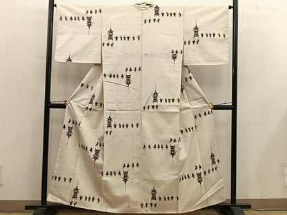 平和屋着物■上質な紬　祇園祭　正絹　逸品　BAAY0353mz