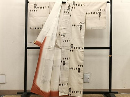 平和屋着物■上質な紬　祇園祭　正絹　逸品　BAAY0353mz