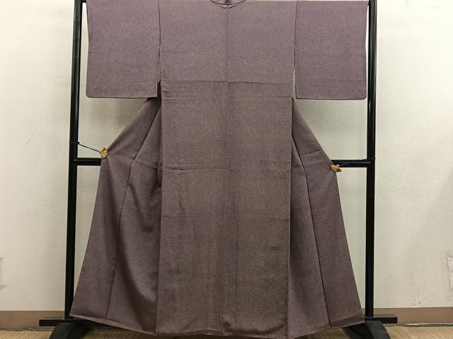 平和屋着物■江戸小紋　鮫小紋柄　正絹　逸品　BAAY0381mz