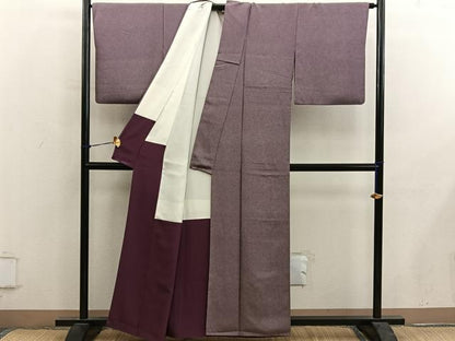 平和屋着物■江戸小紋　鮫小紋柄　正絹　逸品　BAAY0381mz