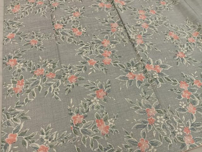 平和屋着物■上質な紬　梅花文　正絹　逸品　BAAY0382mz