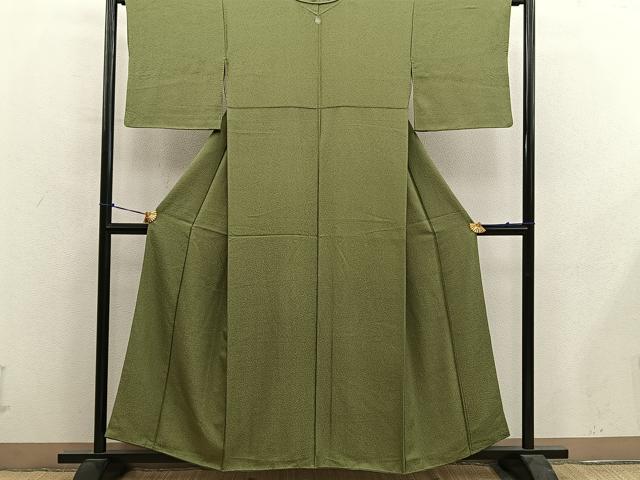 平和屋着物■江戸小紋　鮫小紋柄　正絹　逸品　BAAY0392mz