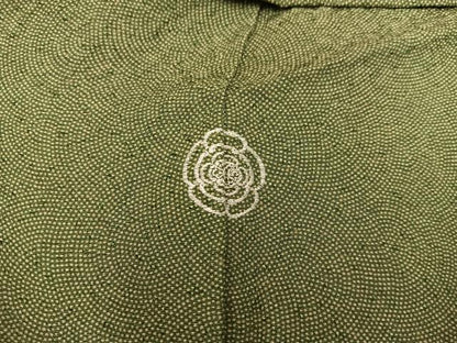 平和屋着物■江戸小紋　鮫小紋柄　正絹　逸品　BAAY0392mz