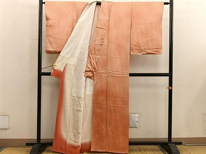 平和屋着物■豪華色留袖　石畳地紋　暈し染め　正絹　逸品　BAAY0410mz