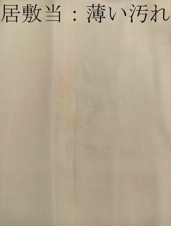 平和屋着物■長襦袢　無双仕立て　流水地紋　暈し染め　やまと誂製　半衿刺繍　正絹　逸品　BAAY0436mz