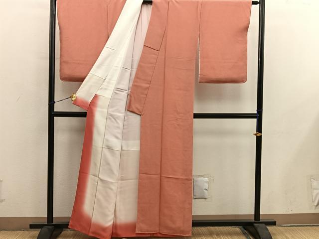 平和屋着物■伝統工芸師　服部光擴　江戸小紋　立分銅　正絹　逸品　未使用　BAAY0446mz