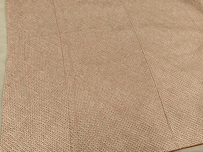 平和屋着物■大変加工の良い総絞り小紋　正絹　逸品　BAAY0449mz