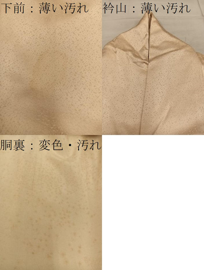 平和屋着物■訪問着　刺繍　牡丹文　正絹　逸品　BAAY0454mz