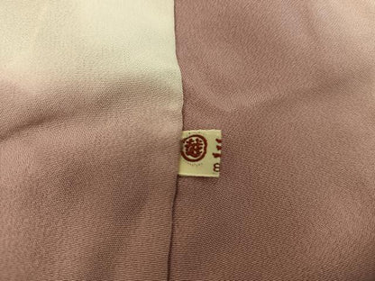 平和屋着物■訪問着　遠山文　暈し染め　三越扱い　正絹　逸品　BAAY0467mz