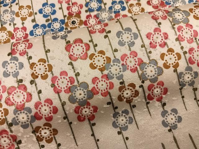 平和屋着物■上質な小紋　梅花文　金彩　やまと誂製　正絹　逸品　BAAY0495mz
