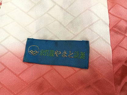 平和屋着物■上質な小紋　梅花文　金彩　やまと誂製　正絹　逸品　BAAY0495mz