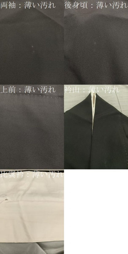 平和屋着物■豪華黒留袖　作家物　風景文　金彩　正絹　逸品　BAAY0513mz